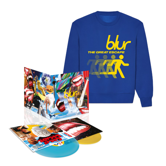 The Great Escape Vinyl & Sweatshirt Bundle | Blur Official Store